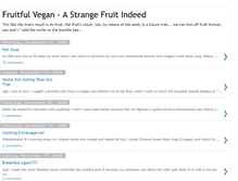 Tablet Screenshot of fruitfulvegan.blogspot.com