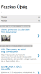 Mobile Screenshot of fazekasujsag.blogspot.com
