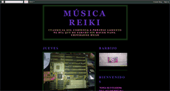 Desktop Screenshot of musicareiki.blogspot.com