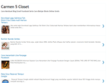 Tablet Screenshot of carmen5closet.blogspot.com