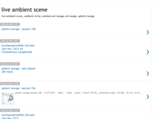 Tablet Screenshot of liveambient.blogspot.com