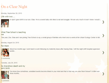 Tablet Screenshot of onaclearnight-rachel.blogspot.com