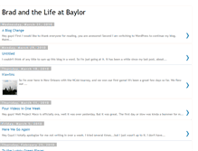 Tablet Screenshot of baylorbrad.blogspot.com