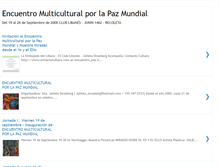 Tablet Screenshot of encuentromulticulturalporlapazmundial.blogspot.com