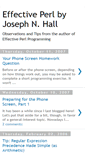 Mobile Screenshot of effectiveperl.blogspot.com