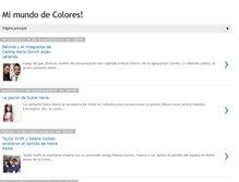 Tablet Screenshot of mimundodecolores-candie.blogspot.com