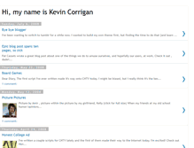 Tablet Screenshot of kevincorrigan.blogspot.com