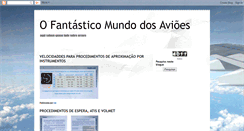Desktop Screenshot of ofantasticomundodosavioes.blogspot.com