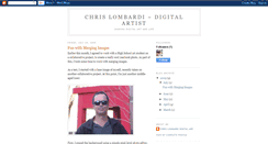 Desktop Screenshot of chrislombardiart.blogspot.com