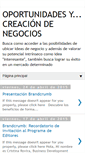 Mobile Screenshot of creaciondenegocios.blogspot.com