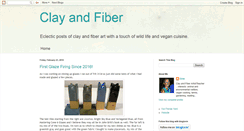 Desktop Screenshot of claynfiber.blogspot.com