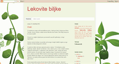 Desktop Screenshot of najboljelekovitebiljke.blogspot.com