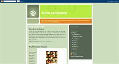 Desktop Screenshot of duniasementara.blogspot.com