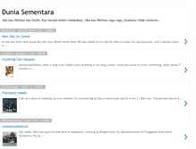 Tablet Screenshot of duniasementara.blogspot.com