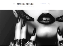 Tablet Screenshot of mysticmagicmasquerade.blogspot.com