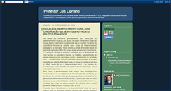 Desktop Screenshot of professorluiscipriano.blogspot.com