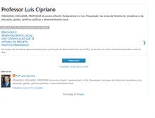 Tablet Screenshot of professorluiscipriano.blogspot.com