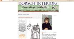 Desktop Screenshot of dorschinteriors.blogspot.com