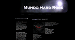 Desktop Screenshot of mundohardrock.blogspot.com