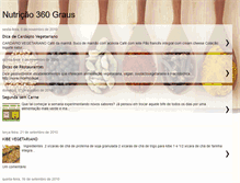 Tablet Screenshot of nutricao360graus.blogspot.com