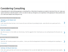 Tablet Screenshot of consideringconsulting.blogspot.com