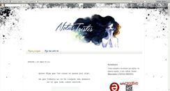 Desktop Screenshot of notastristes-diana.blogspot.com