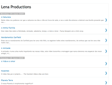 Tablet Screenshot of lenaproductions.blogspot.com