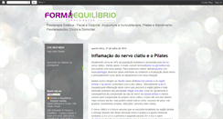 Desktop Screenshot of eformaequilibrio.blogspot.com