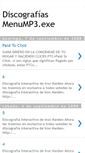 Mobile Screenshot of discografiasmenump3.blogspot.com