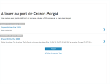 Tablet Screenshot of location-port-morgat.blogspot.com
