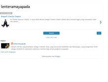 Tablet Screenshot of lenteramayapada.blogspot.com