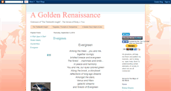 Desktop Screenshot of agoldenrenaissance.blogspot.com