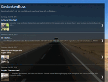 Tablet Screenshot of gedankenwelt-kvinna.blogspot.com