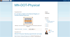 Desktop Screenshot of mn-dot-physical.blogspot.com