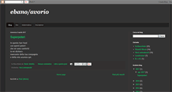 Desktop Screenshot of ebanavorio.blogspot.com