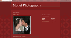 Desktop Screenshot of monetphotography.blogspot.com