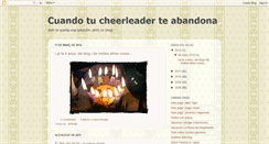 Desktop Screenshot of lacheerleader.blogspot.com