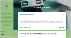 Desktop Screenshot of eclectic-grooves.blogspot.com