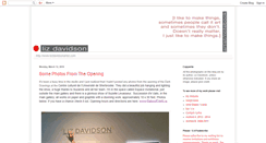 Desktop Screenshot of lizdavidsonartist.blogspot.com