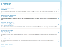 Tablet Screenshot of la-nutricion-info.blogspot.com