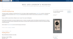 Desktop Screenshot of andrewandmegswedding.blogspot.com