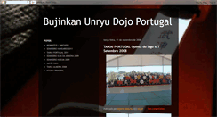 Desktop Screenshot of bujinkanunryuportugal.blogspot.com