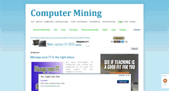 Desktop Screenshot of computermining.blogspot.com