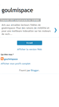 Mobile Screenshot of goulmispace.blogspot.com