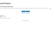 Tablet Screenshot of goulmispace.blogspot.com