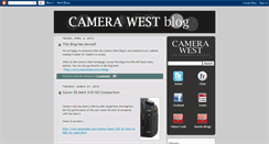 Desktop Screenshot of camerawestblog.blogspot.com