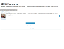 Tablet Screenshot of cclcsdt.blogspot.com