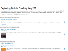 Tablet Screenshot of exploringdelhifood.blogspot.com