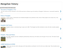 Tablet Screenshot of history-of-mongolia.blogspot.com
