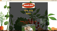 Desktop Screenshot of jasonsdelibigeast.blogspot.com